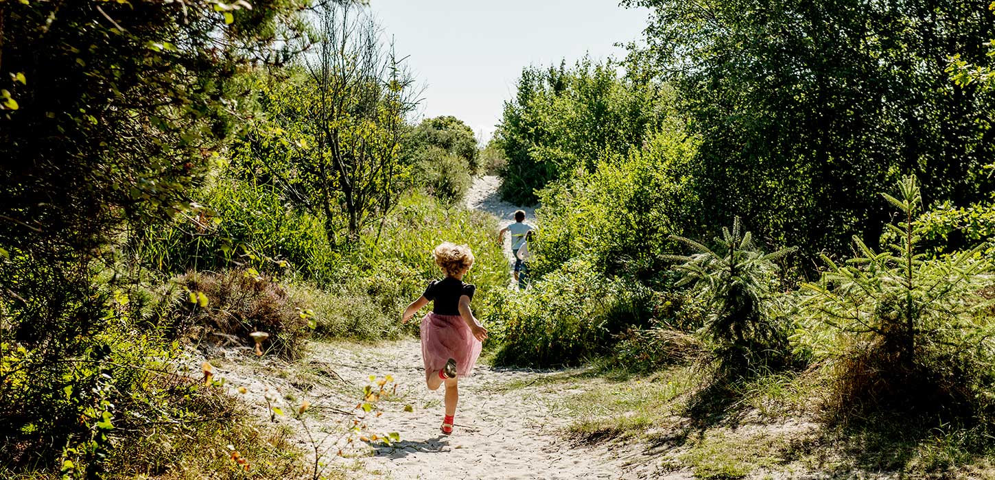 Children at the beach