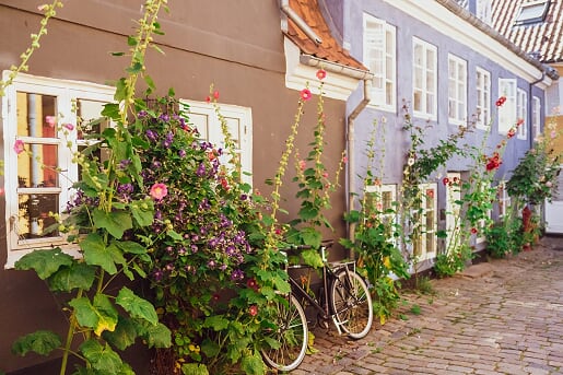 Hjelmerstald - cykelparkering