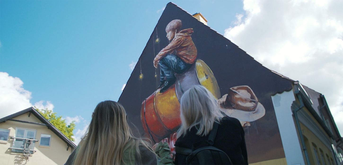 Street art i Aalborg