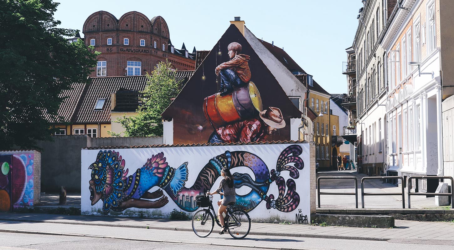Street art i Aalborg