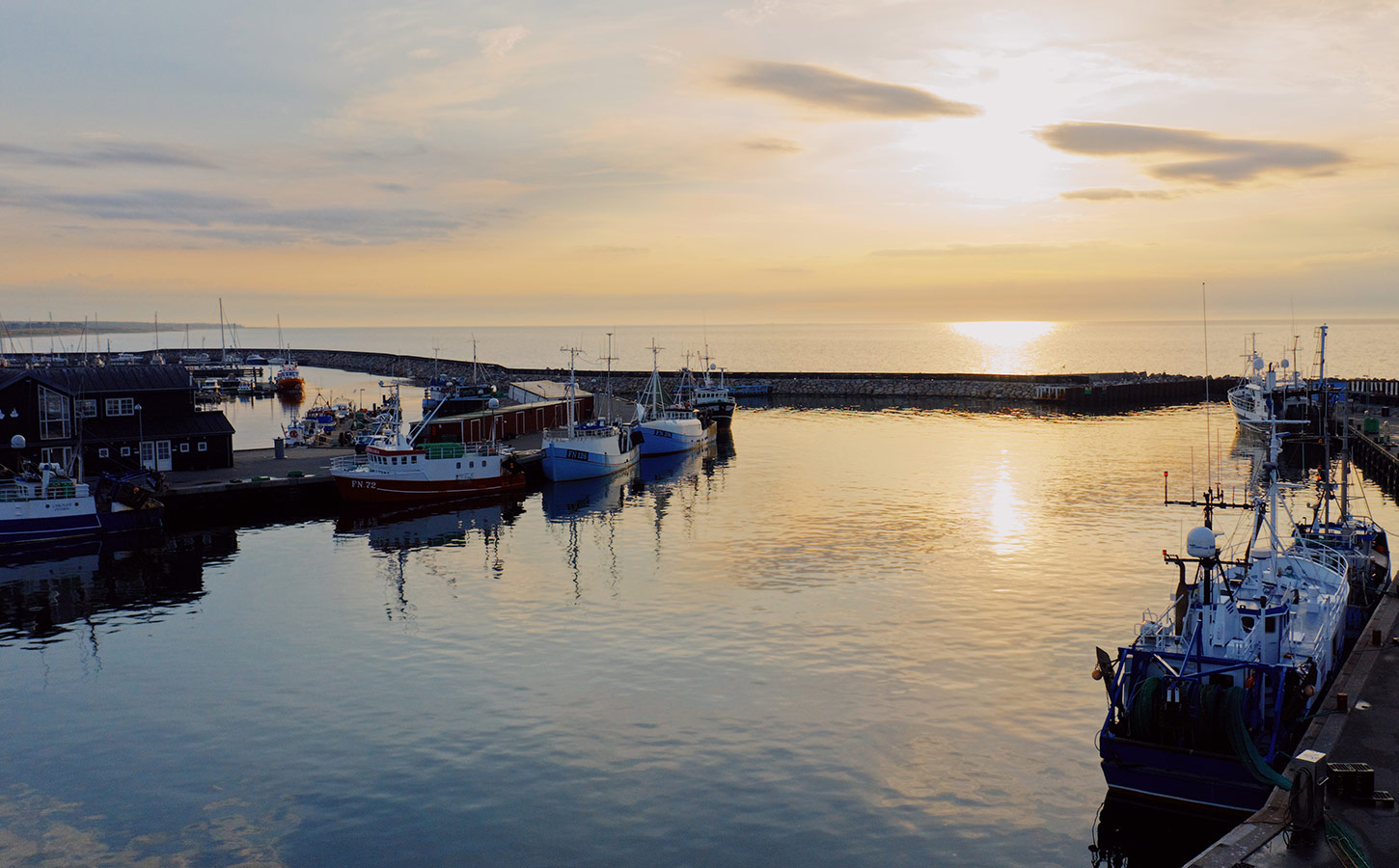 Vesterø Havn på Læsø