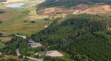 Rold Storkro seen from above