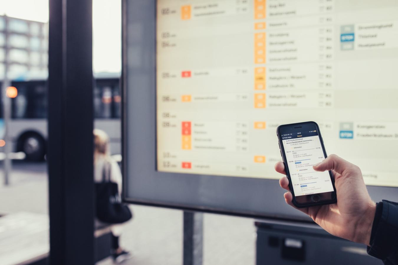 Find din rejse med Rejseplanen