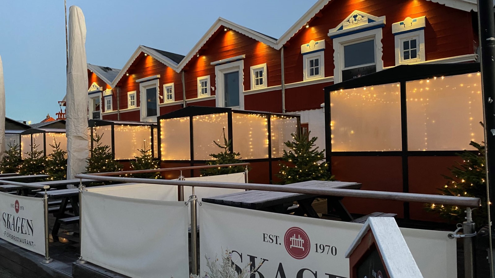Jul på Skagen Fiskerestaurant