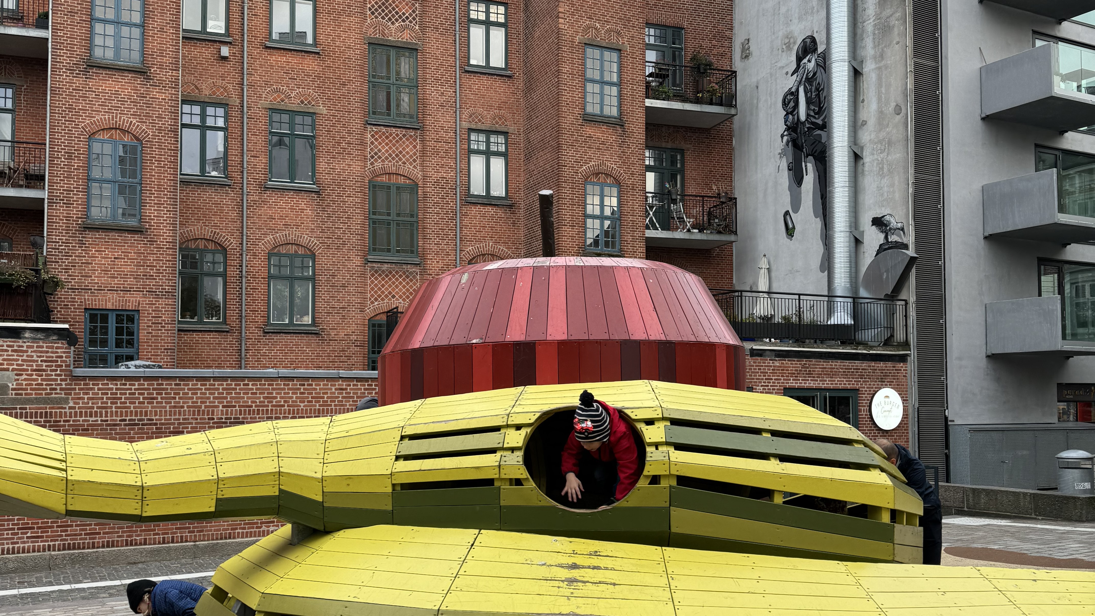 Fries before guys Street art 