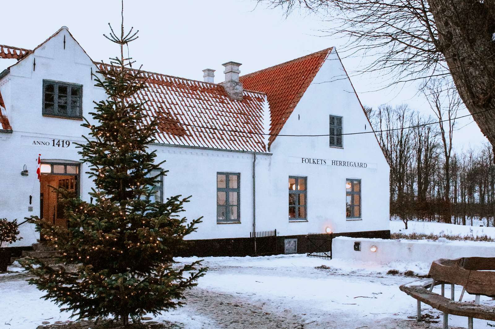 Knivholt i december måned