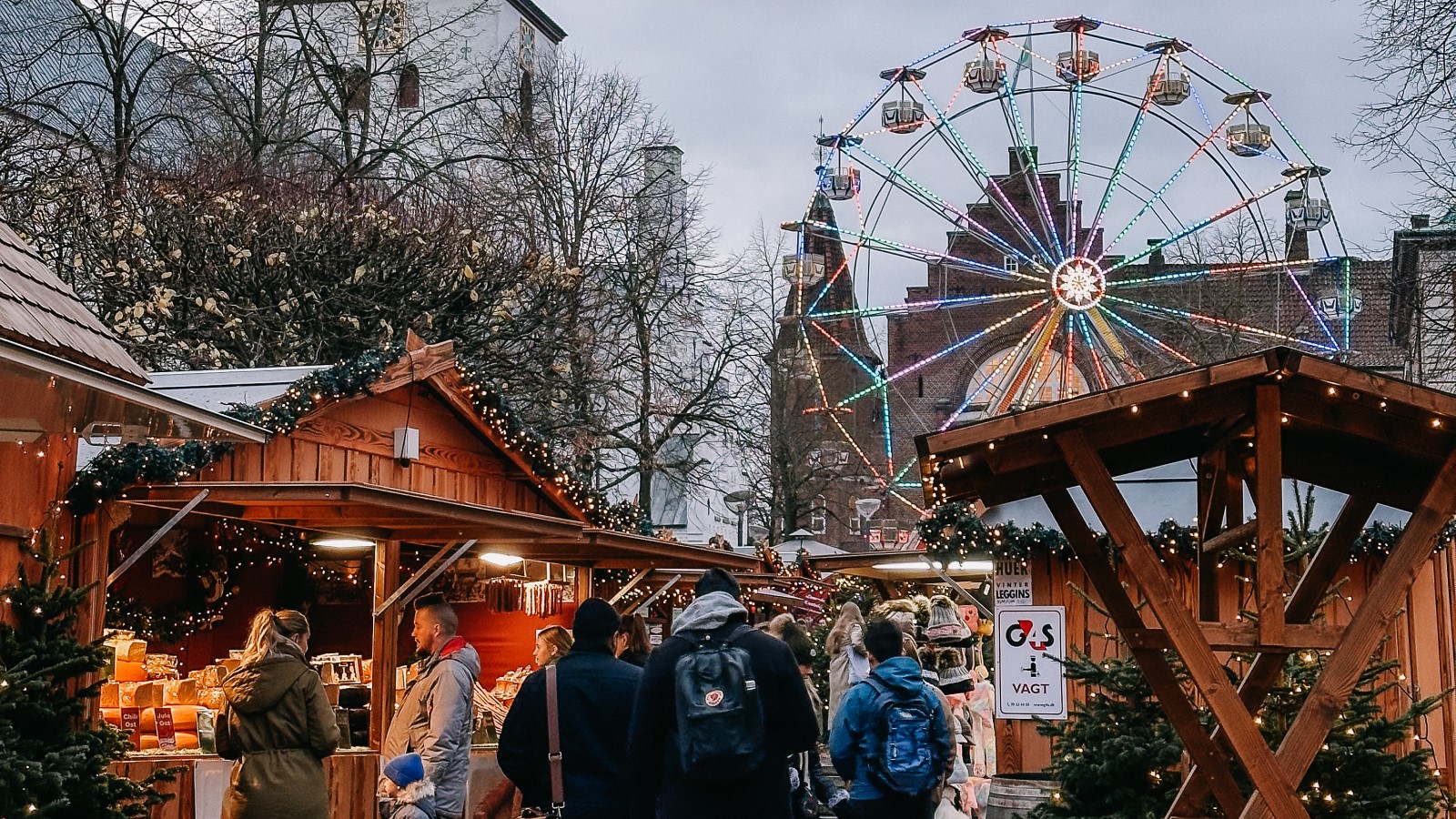Julemarked i Aalborg på Gammeltorv