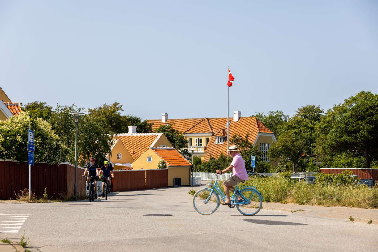 Cyklist i Skagen