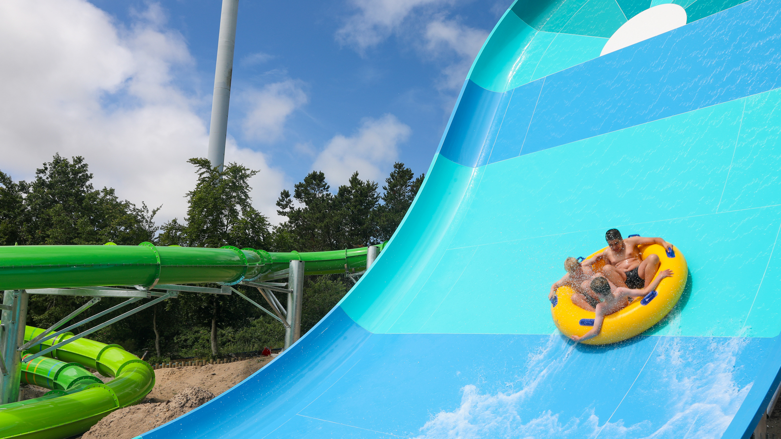 Flodraketten Aquaparken i Fårup Sommerland