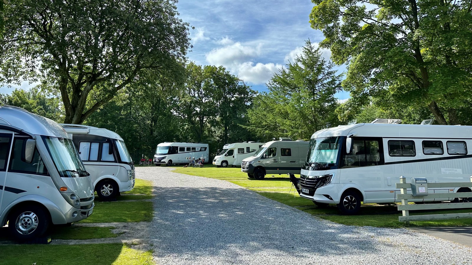 Gæst rundellen på Strandparken Camping 