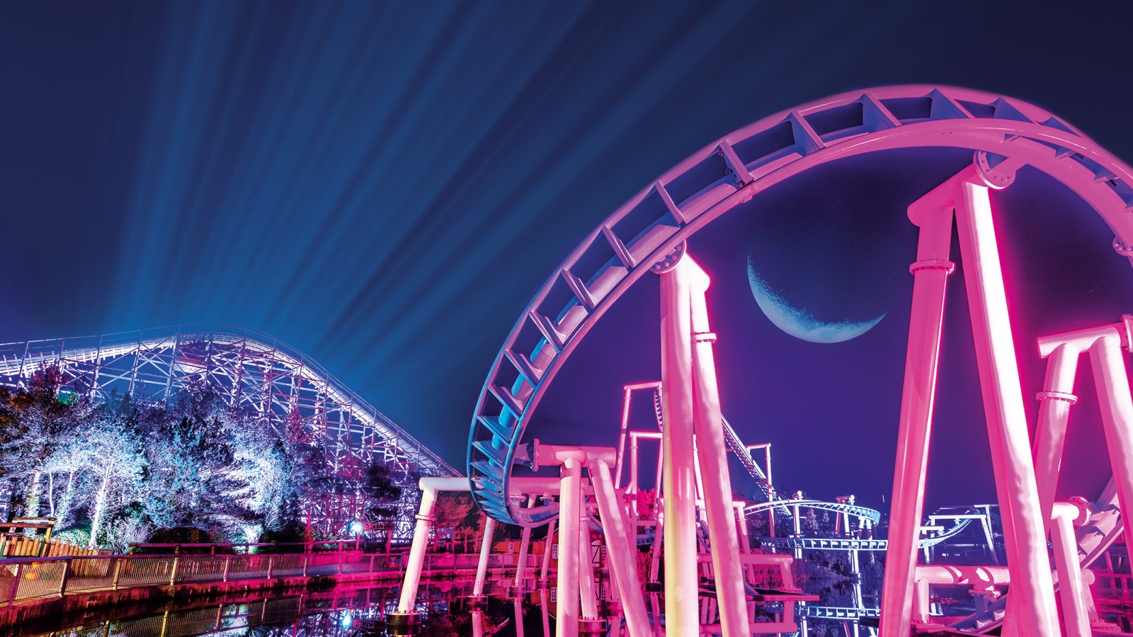 Lysfald hos Fårup Sommerland