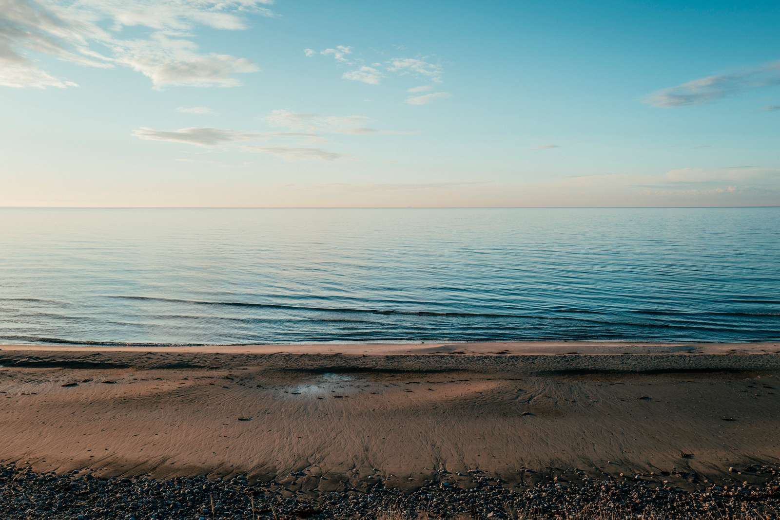 En strand på Læsø