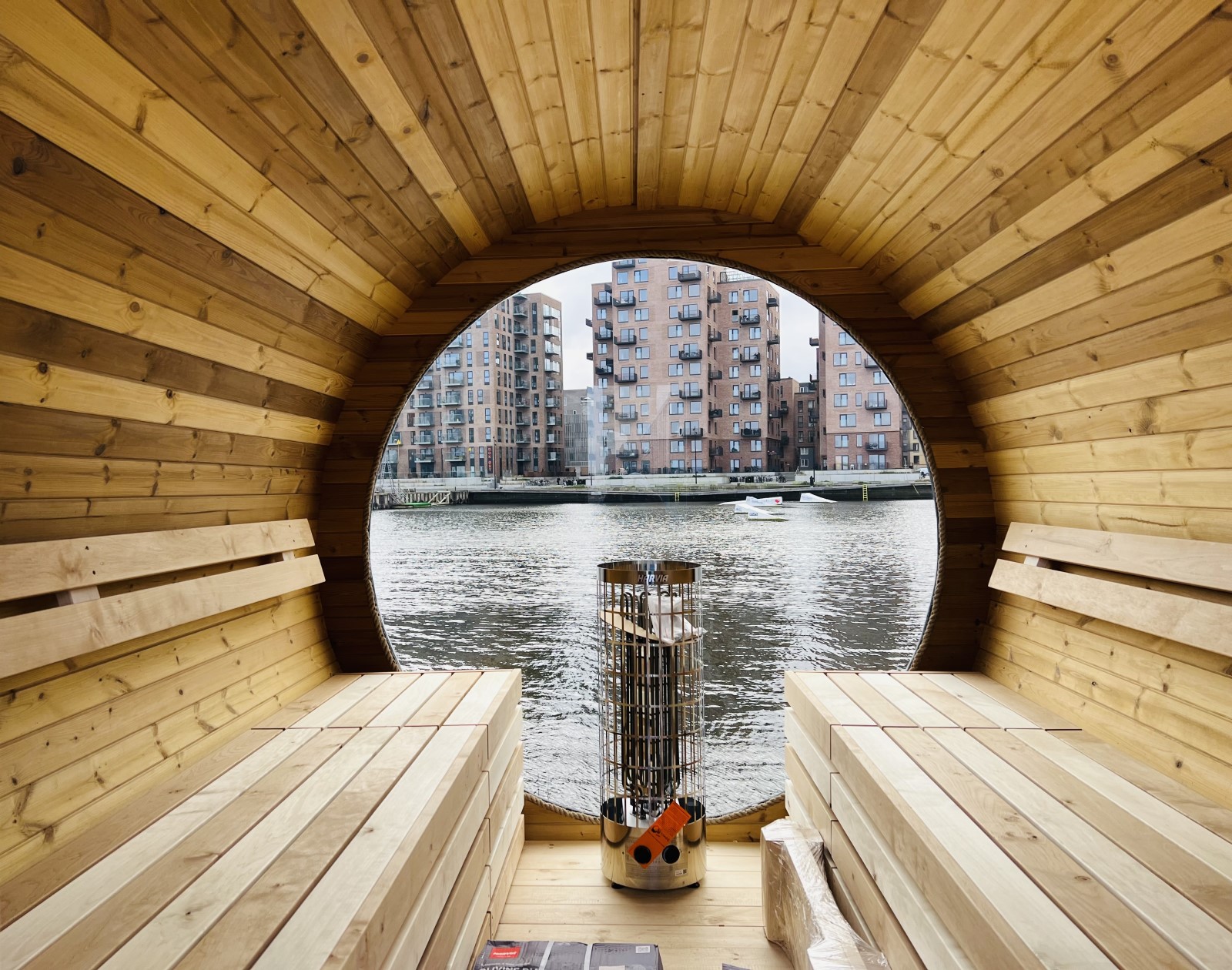 Sauna hos Aalborg Heat