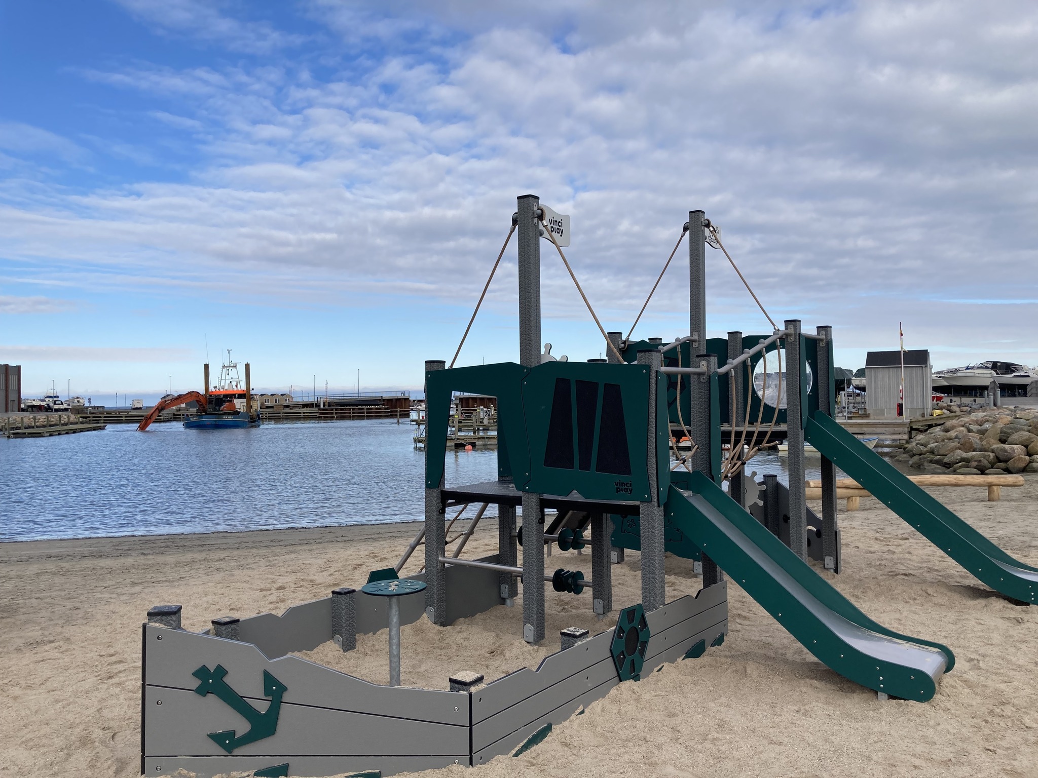 Legeplads på Sæby Havn 