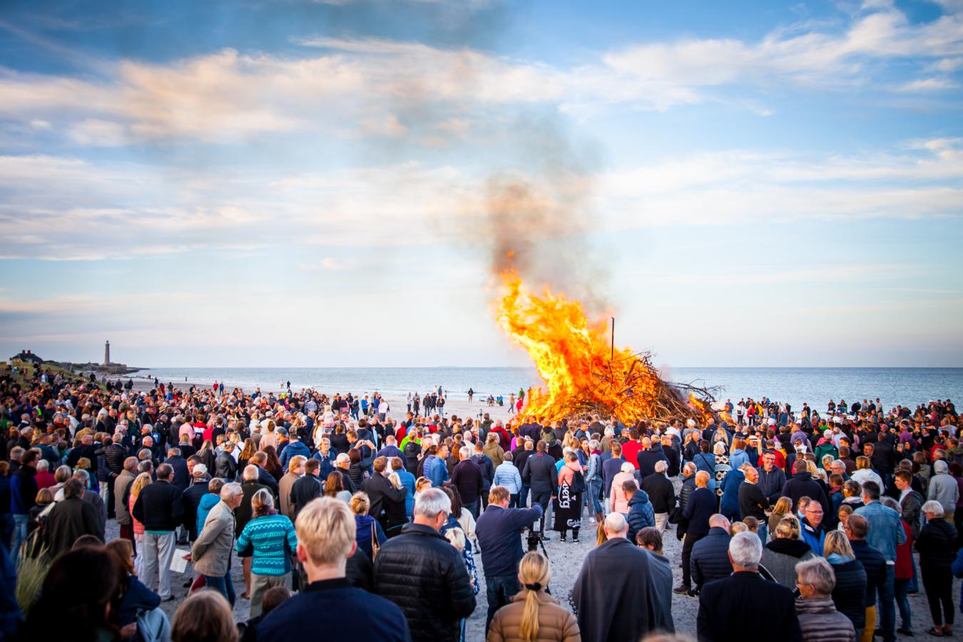 Sankt Hans Aften i Skagen