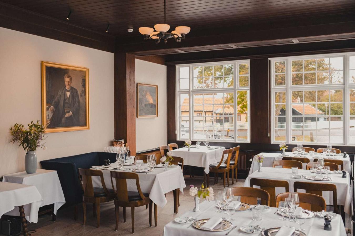 The restaurant at Brøndums Hotel