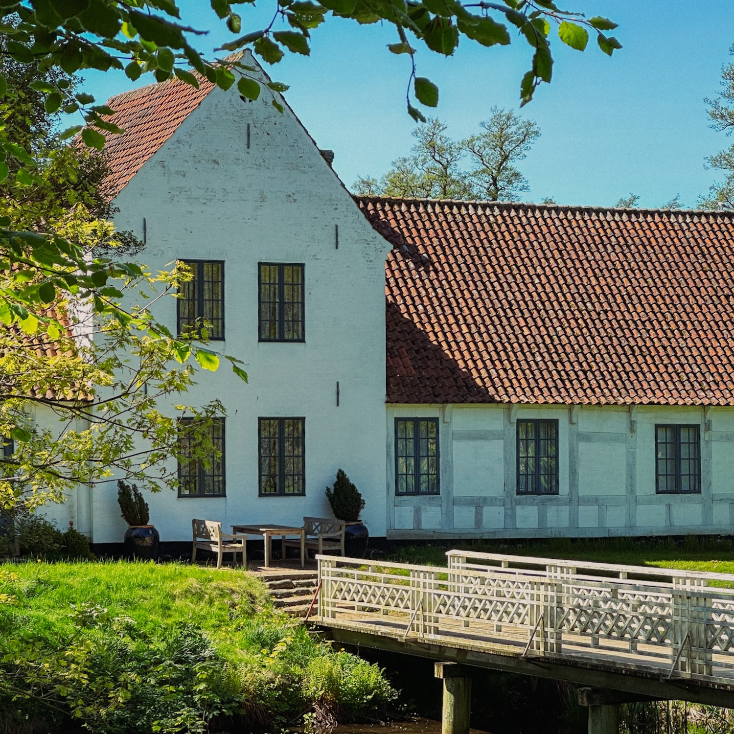 Camilla på tur til Bangsbo Hovedgaard