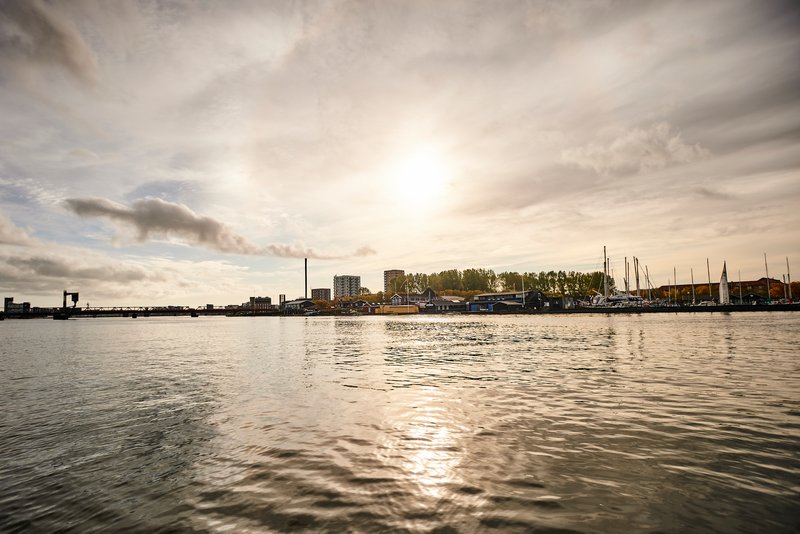 Aalborg fra vandet