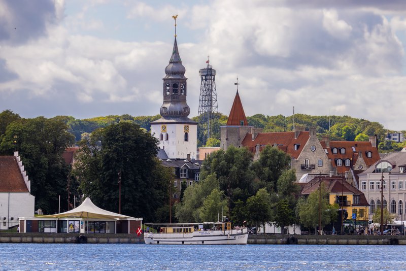 Budolfi kirke og aalborg taarnet