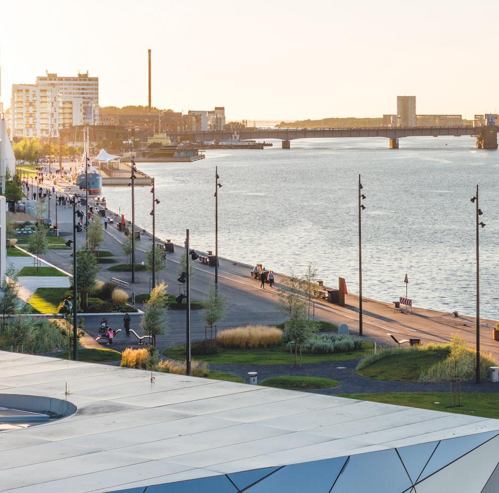 Transforming Aalborg's waterfronts -climate, cultural heritage and urbanspaces for all