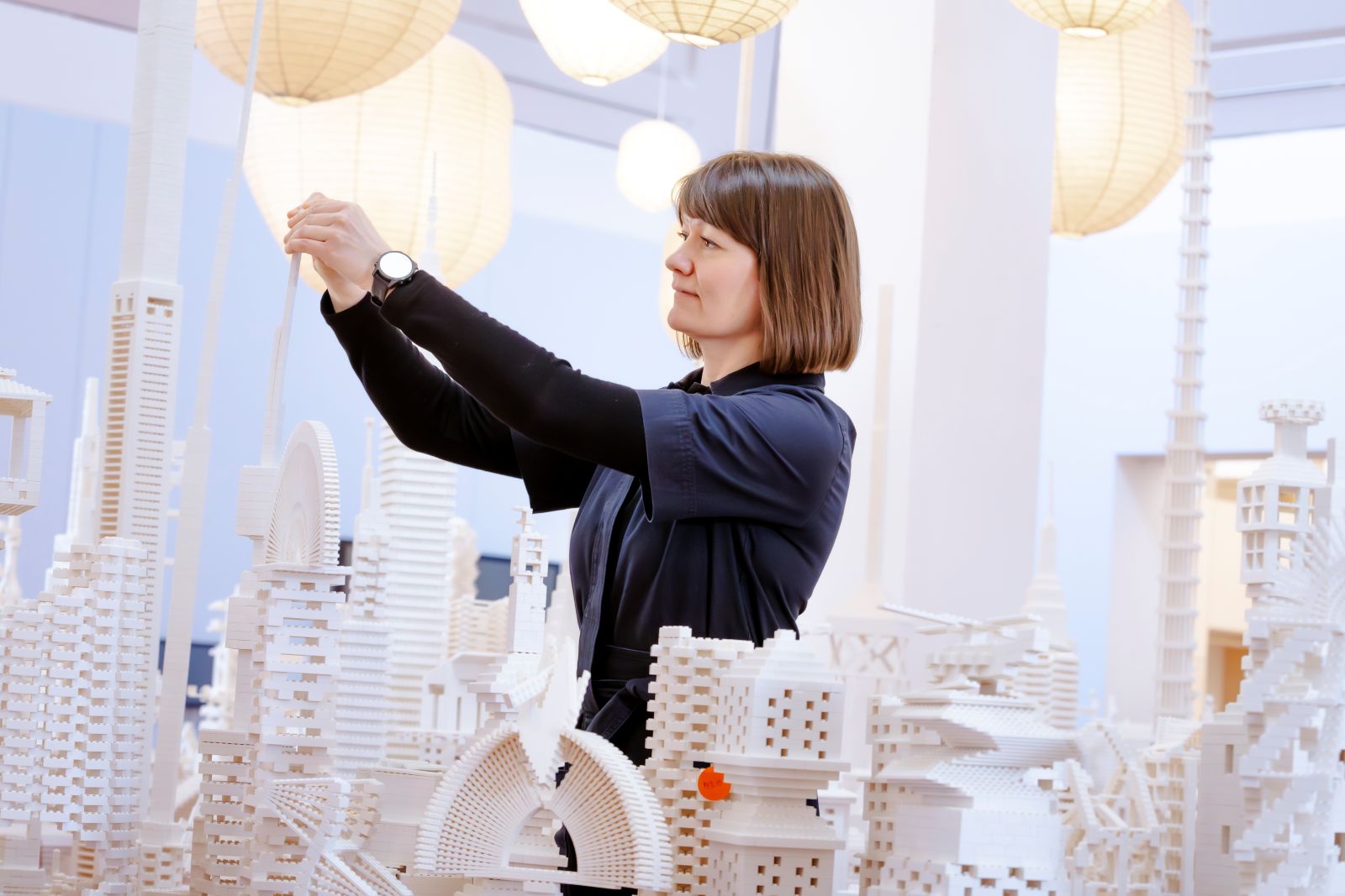 Malene Abildgaard på Utzon