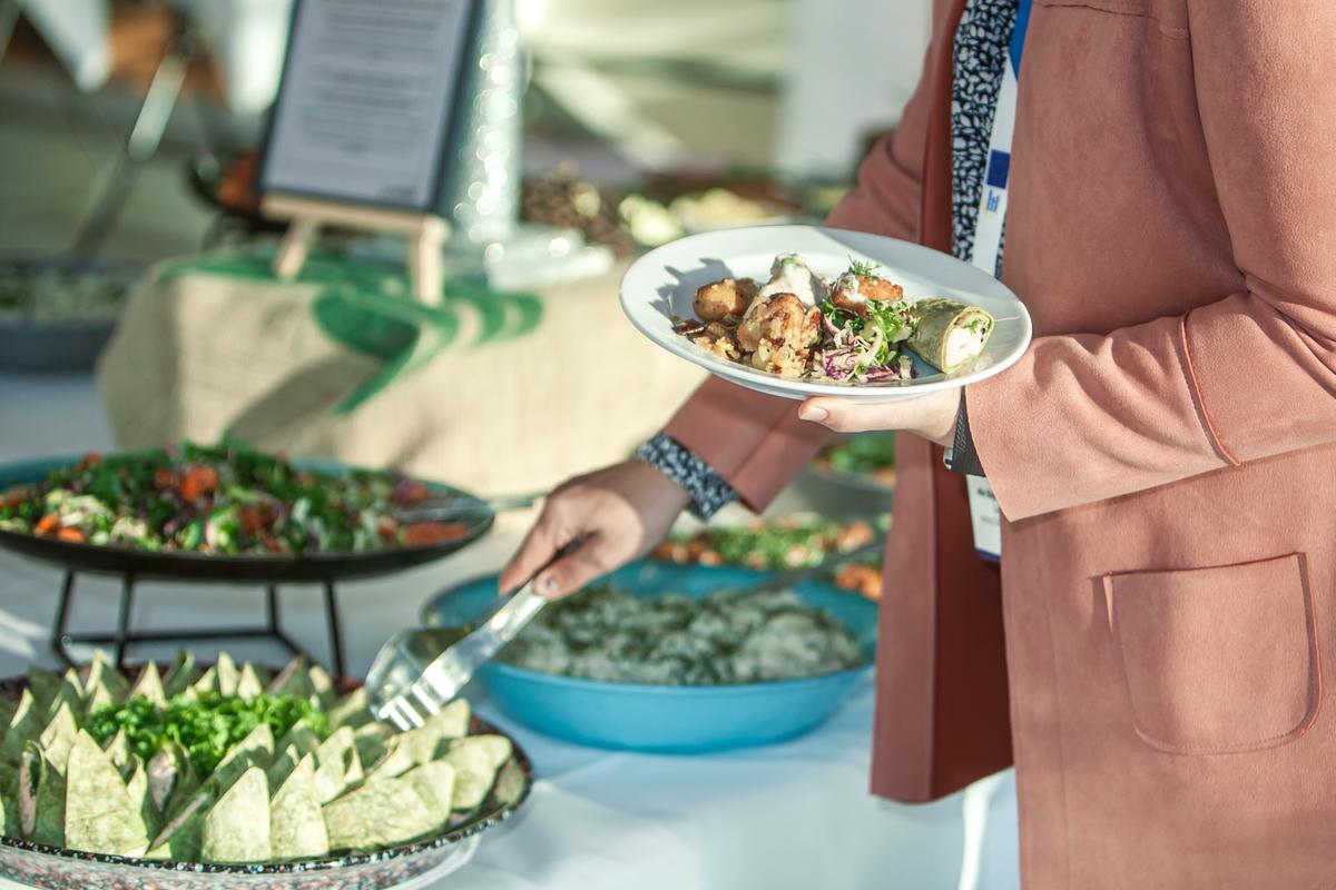Buffet, konference