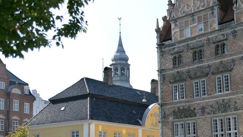 Jens Bang's House, Aalborg Town Hall and Budolfi Church