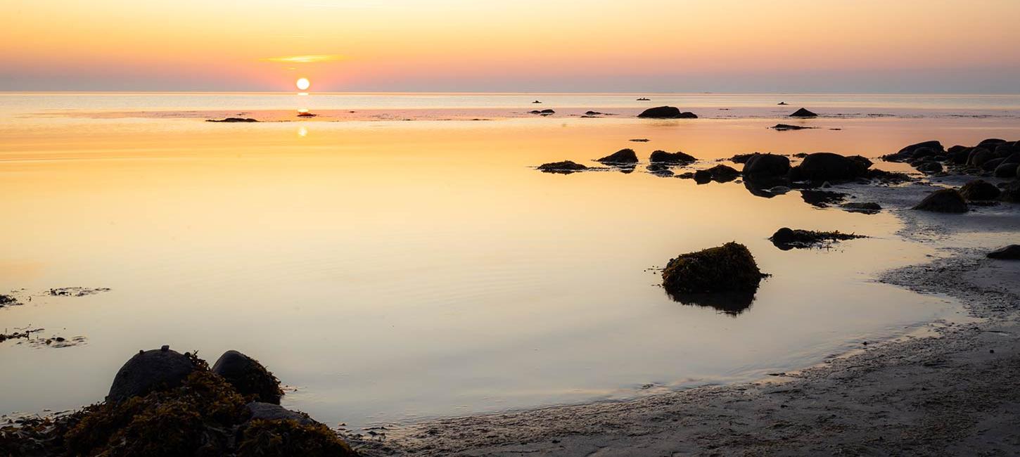 Strand på Læsø