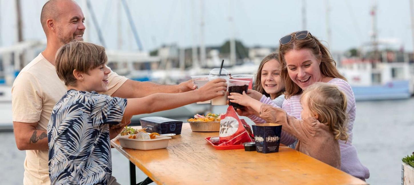 Familie på Aalborg Streetfood