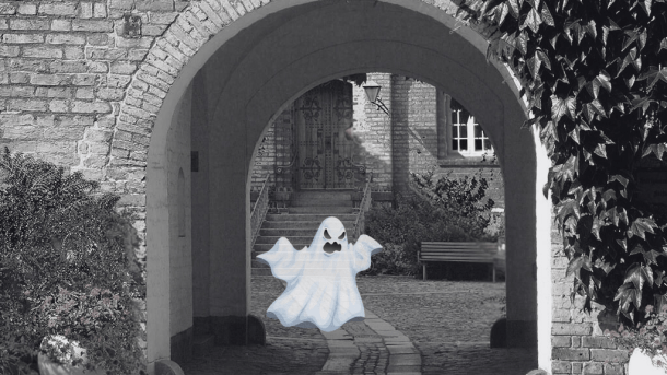 Aalborg kloster med spøgelse 